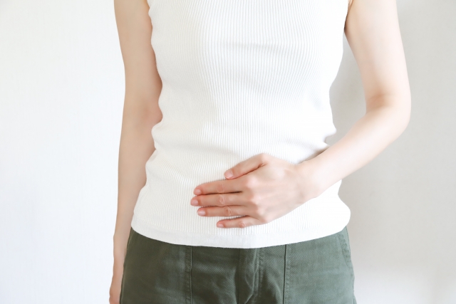 腹部が張っているとは